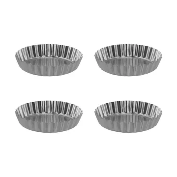 Moule à tartelette BAKE - Acier inoxydable, 4 pièces - Nordwik
