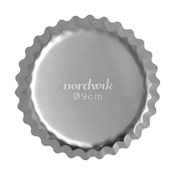 Moule à tartelette BAKE - Acier inoxydable, 4 pièces - Nordwik