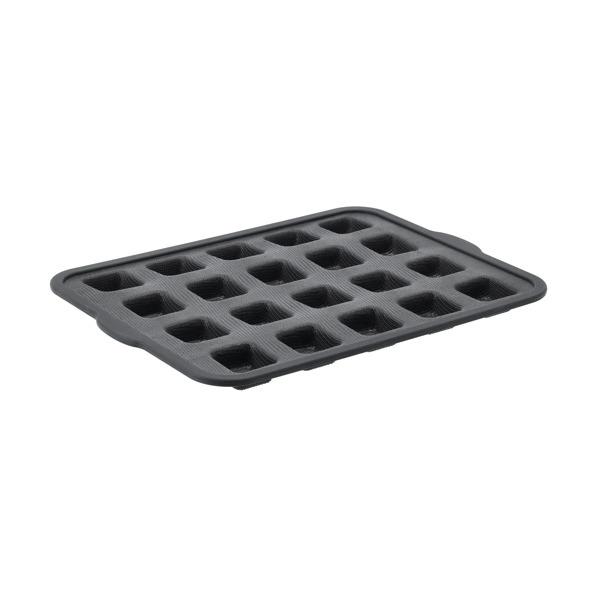Moule en silicone avec cadre renforcé BAKE, Carré, 20 pièces Nordwik