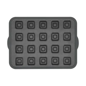 Moule en silicone avec cadre renforcé BAKE - Carré, 20 pièces - Nordwik