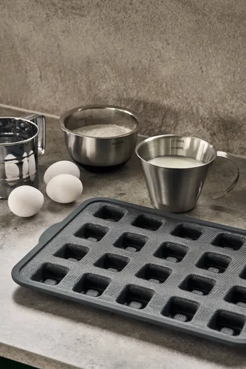Moule en silicone avec cadre renforcé BAKE - Carré, 20 pièces - Nordwik