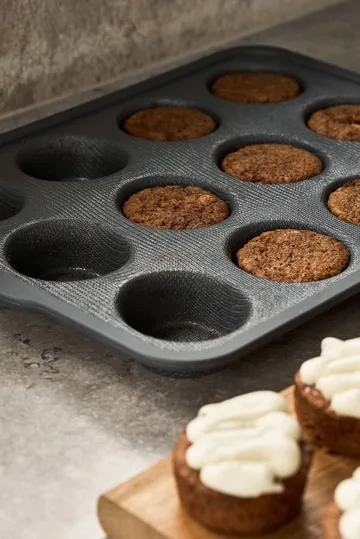 Moule en silicone avec cadre renforcé BAKE - Muffins, 12 pièces - Nordwik