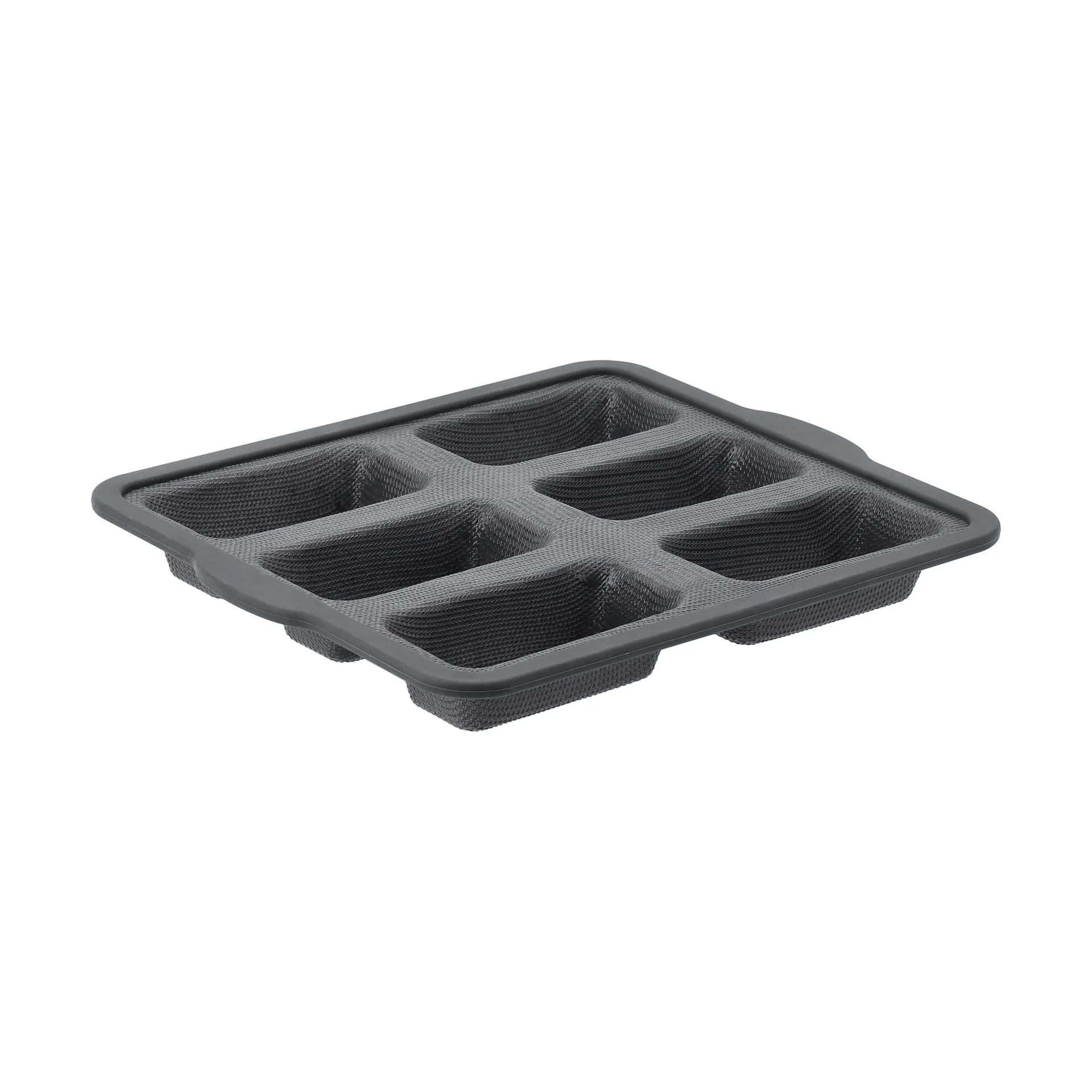 Moule en silicone avec cadre renforcé BAKE, Rectangulaire, 6 pièces, 26,2x22,1 cm Nordwik