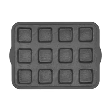 Moule en silicone avec cadre renforcé BAKE - Rectangulaire, 6 pièces, 36x26 cm - Nordwik