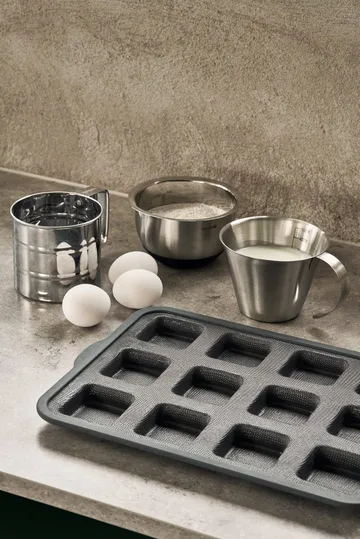 Moule en silicone avec cadre renforcé BAKE - Rectangulaire, 6 pièces, 36x26 cm - Nordwik
