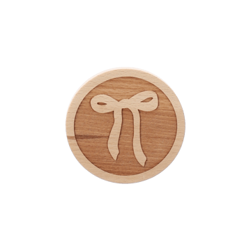 Nordwik tampon à gâteau en bois - Rosette - Nordwik