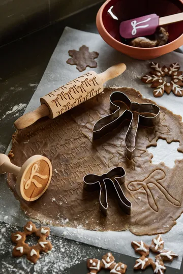 Nordwik tampon à gâteau en bois - Rosette - Nordwik