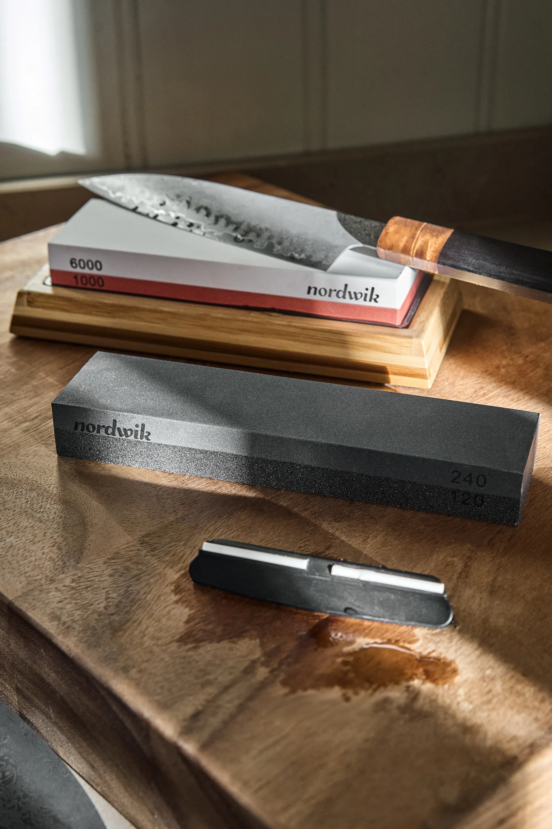 Pierre de broyage humide - broyage de base, 120/240 grit Nordwik