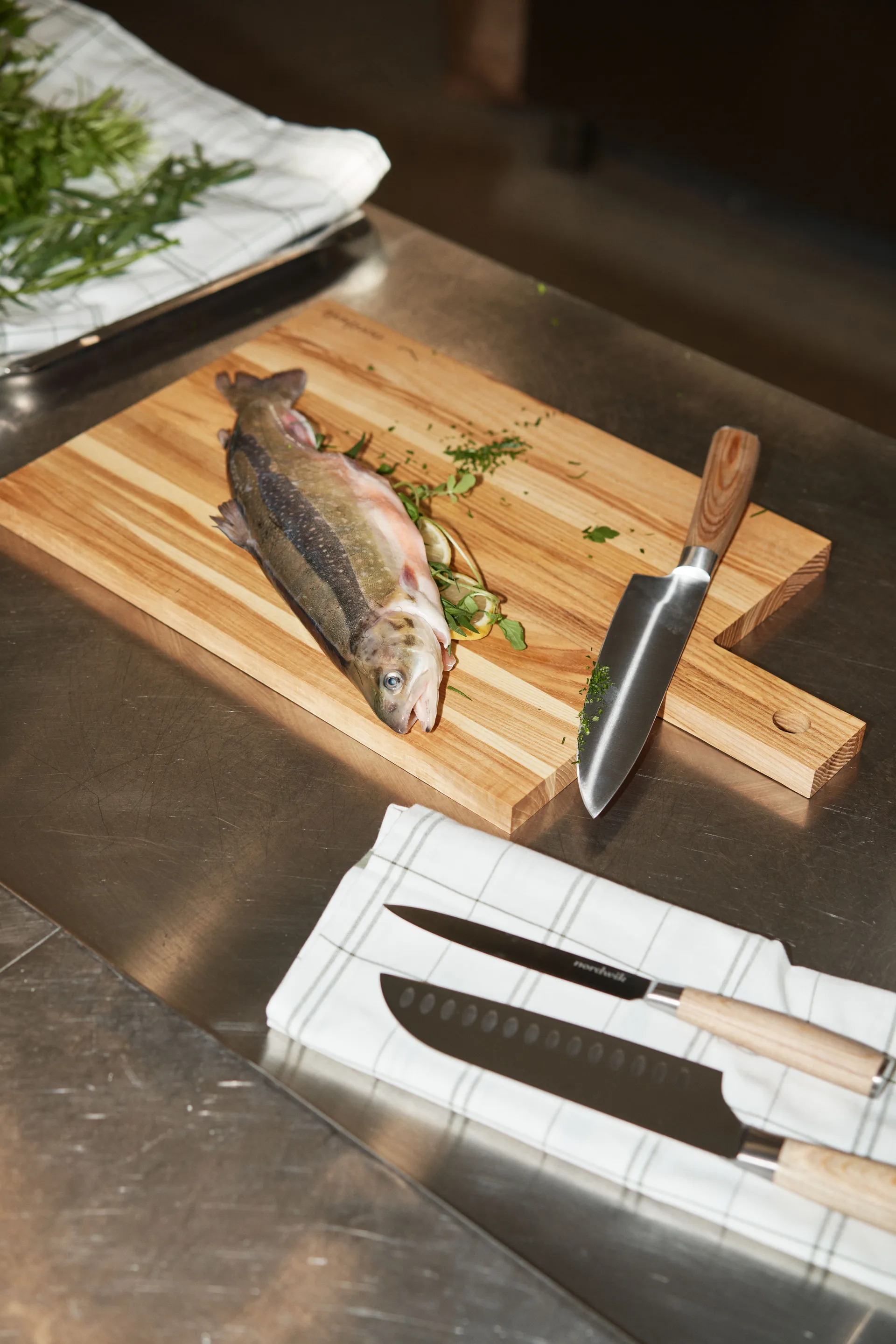 Planche à découper en chêne Nordwik, 50x30x2cm Nordwik