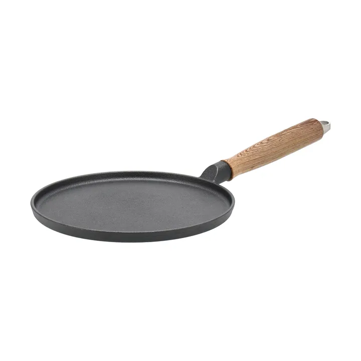 Poêle à crêpes en fonte avec poignée en bois Nordwik - 23 cm - Nordwik