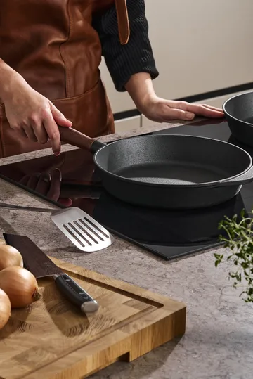 Poêle en fonte avec poignée en bois Nordwik - 28 cm - Nordwik