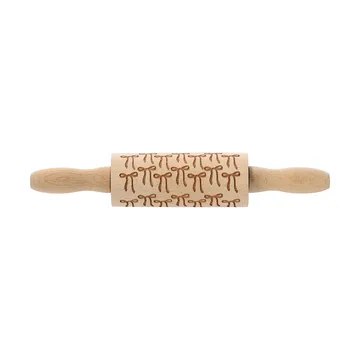 Rouleau à pâtisserie en bois Nordwik pour enfants - Rosette - Nordwik