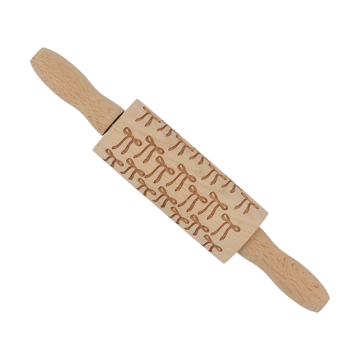 Rouleau à pâtisserie en bois Nordwik pour enfants - Rosette - Nordwik