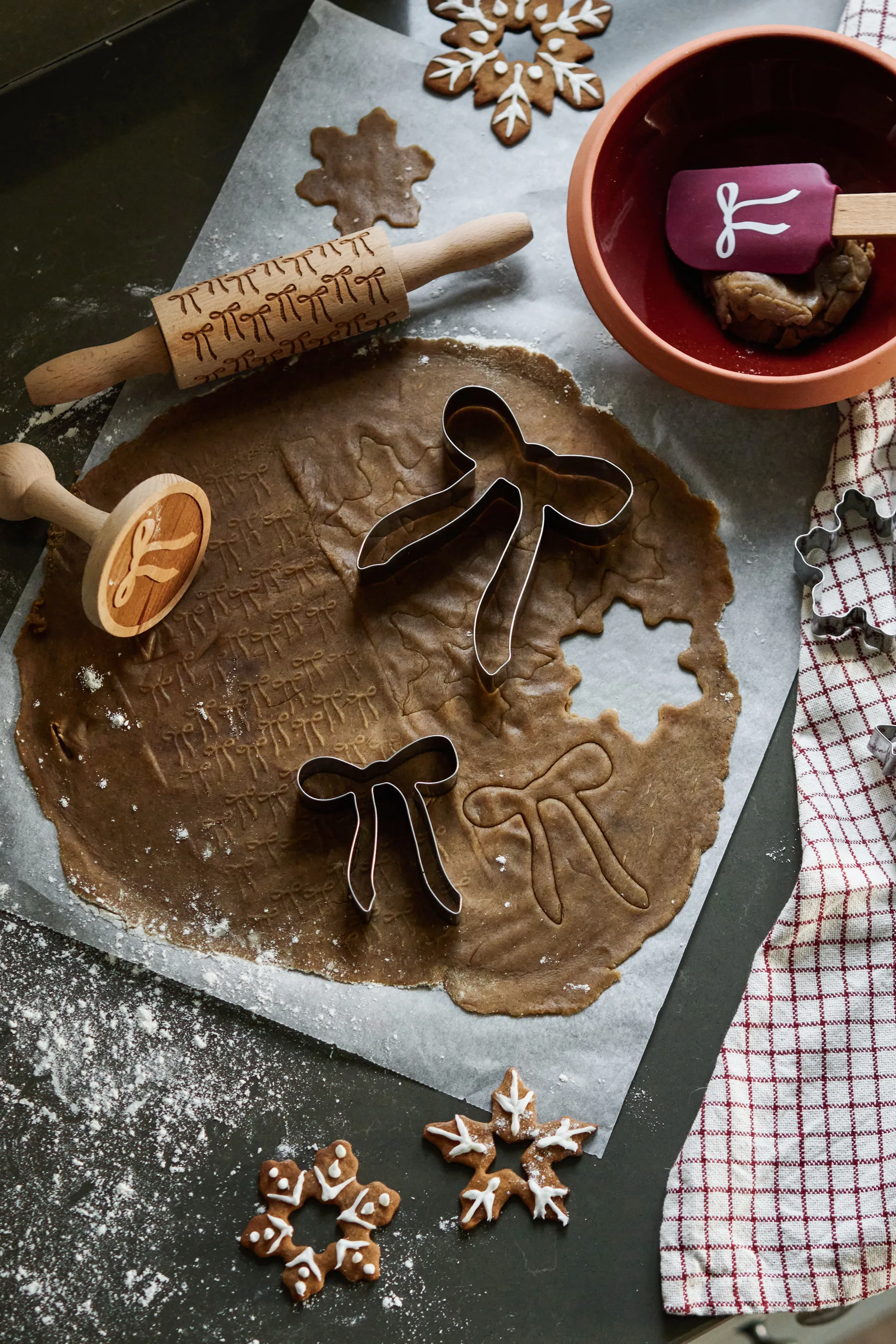 Rouleau à pâtisserie en bois Nordwik pour enfants, Rosette Nordwik