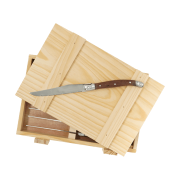 Set de 8 couteaux à viande Nordwik - Acier inoxydable-bois - Nordwik