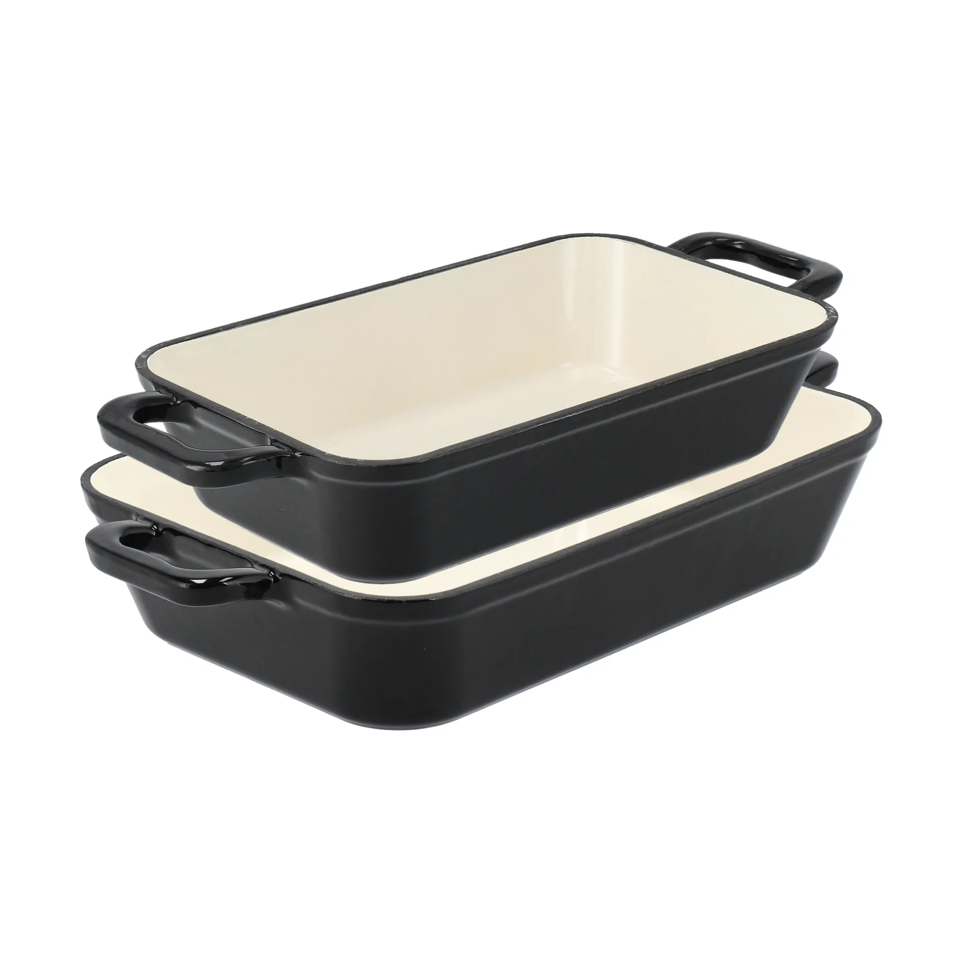 Set de plats à four Nordwik 2 pièces - Noir,  Nordwik
