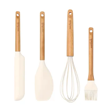 Ustensiles de pâtisserie Nordwik 4 pièces - Hêtre - Nordwik