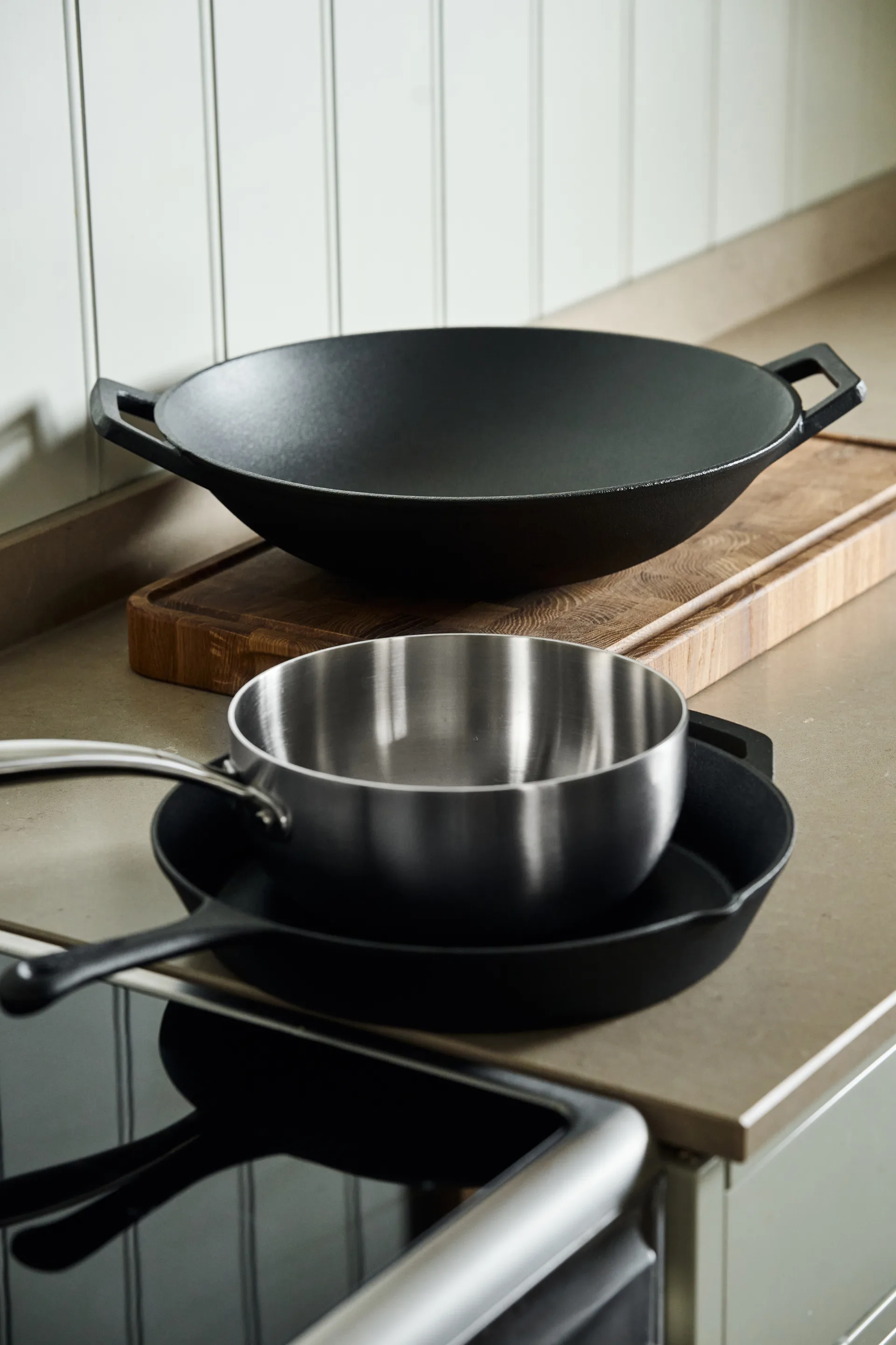 Wok Nordwik Ø36 cm, Fonte-noir Nordwik
