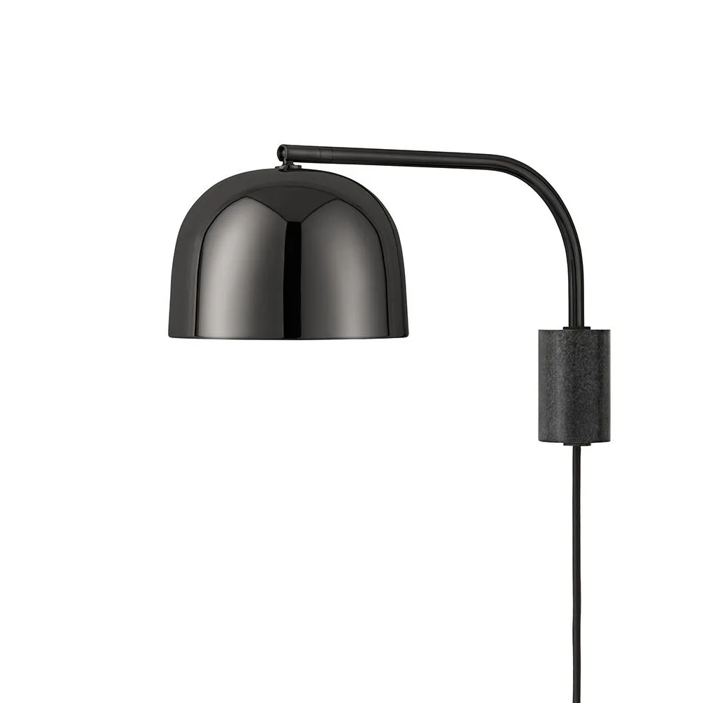 Applique Grant, black, petit - acier, granit Normann Copenhagen