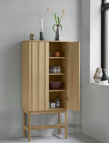 Armoire Rib - Chêne, 166,5x70x43 cm - Normann Copenhagen