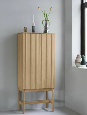 Armoire Rib - Chêne, 166,5x70x43 cm - Normann Copenhagen