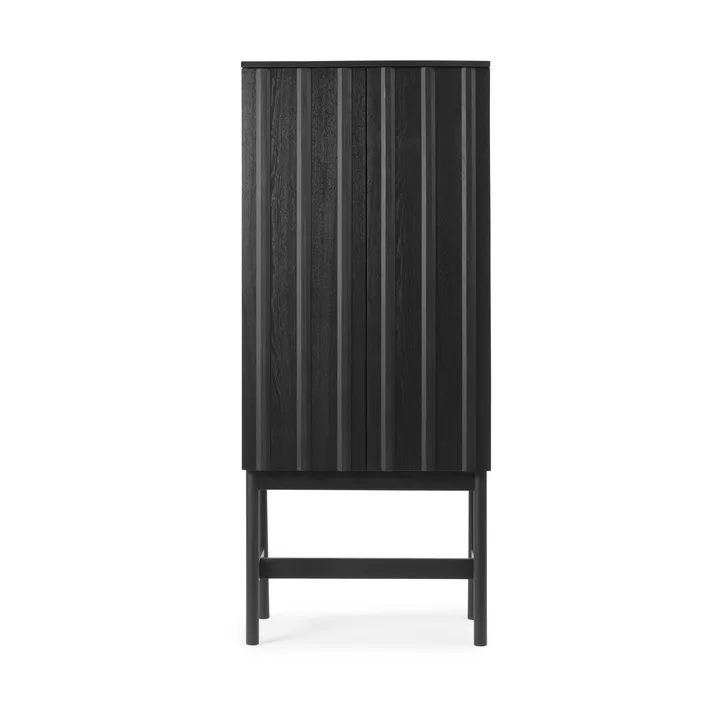 Armoire Rib - Soft black, 166,5x70x43 cm - Normann Copenhagen