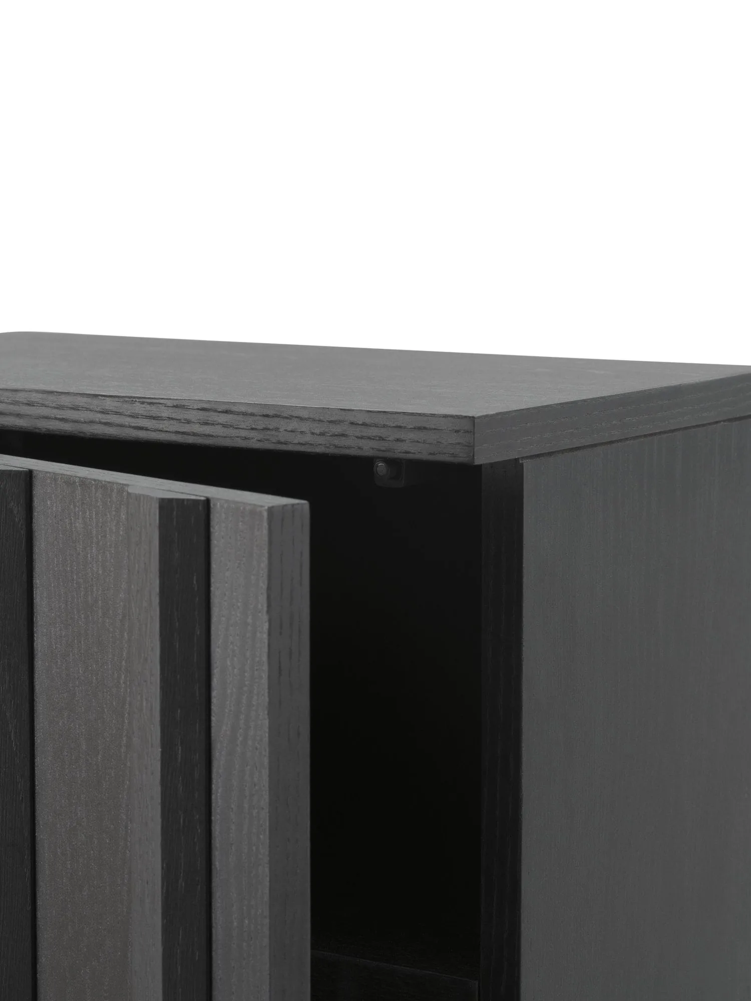 Armoire Rib, Soft black, 166,5x70x43 cm Normann Copenhagen
