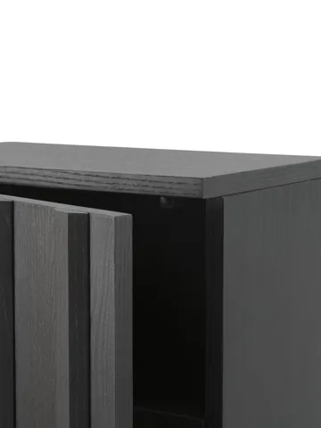 Armoire Rib - Soft black, 166,5x70x43 cm - Normann Copenhagen