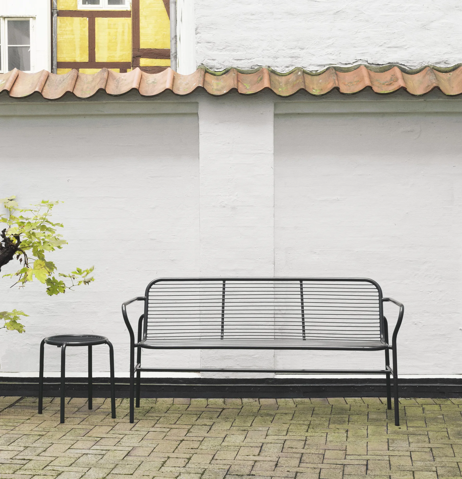 Banc de salle à manger Vig, Noir Normann Copenhagen