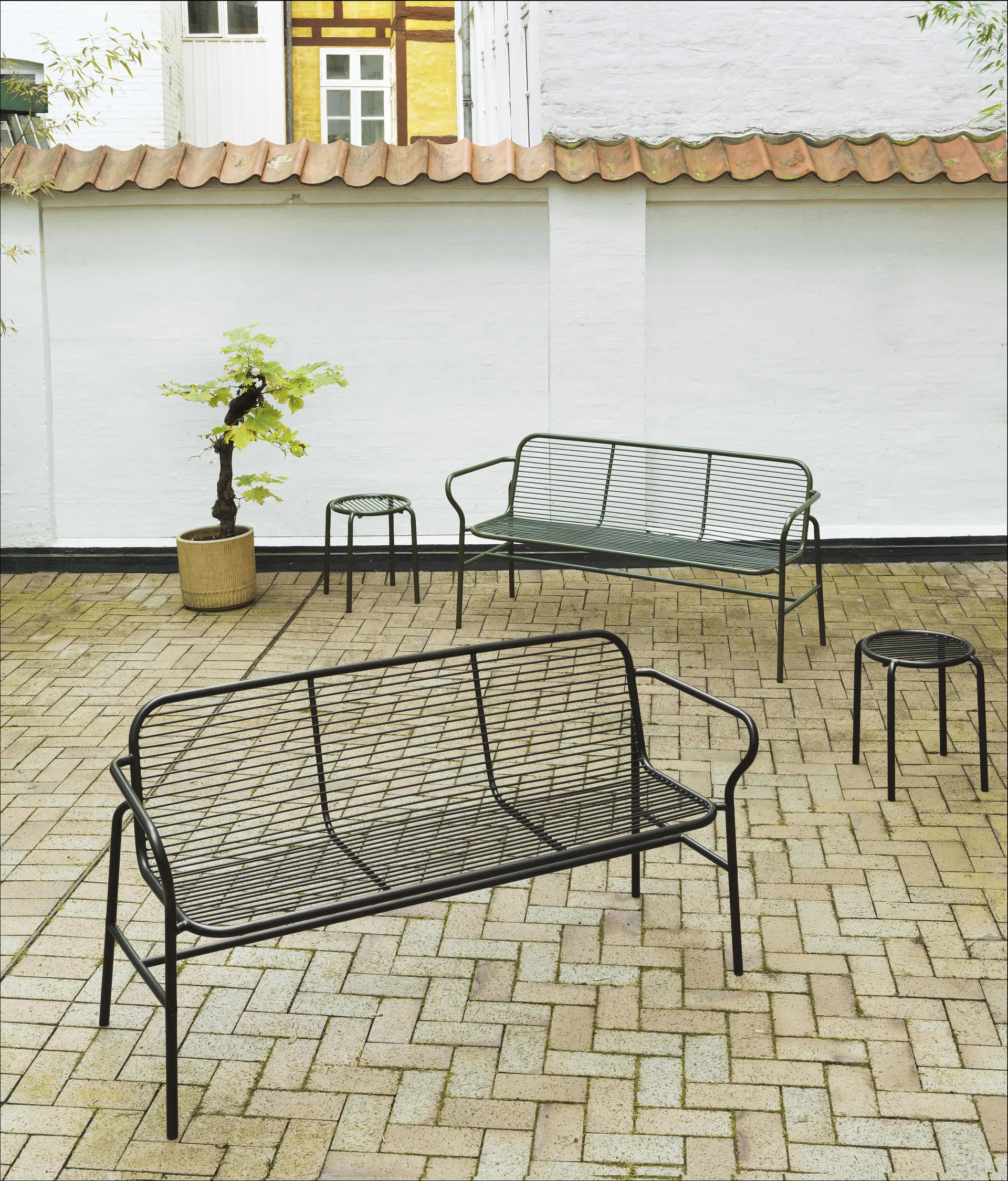 Banc de salle à manger Vig, Vert Normann Copenhagen