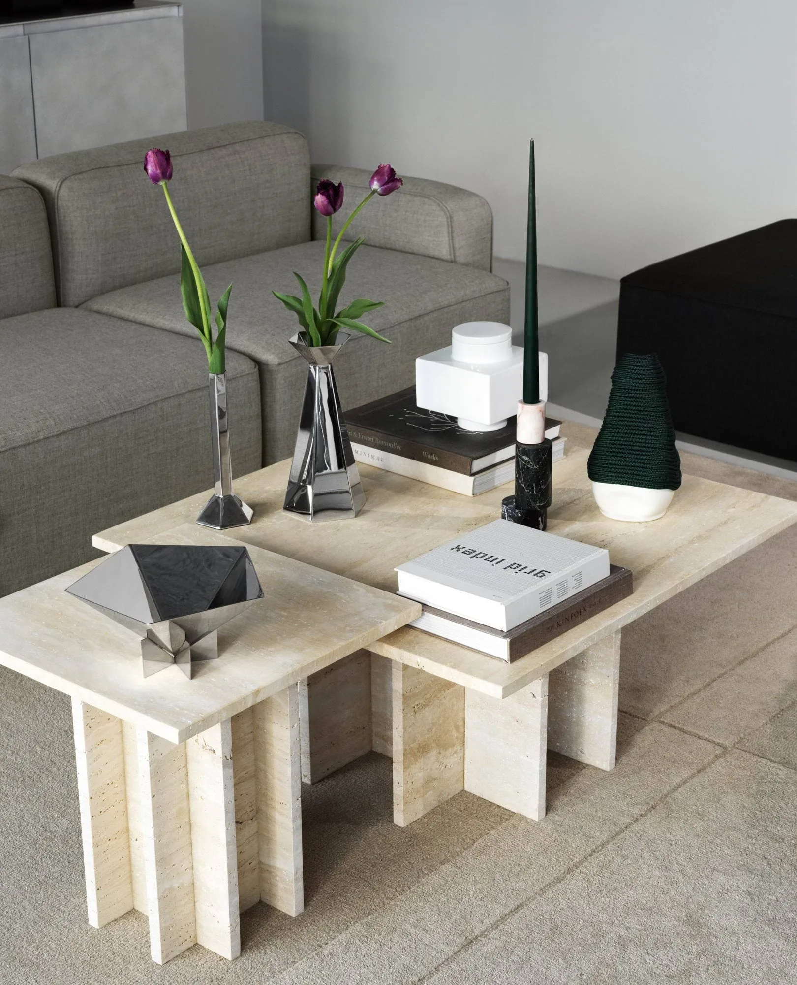 Bougeoir Blox, Dark green Normann Copenhagen