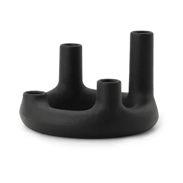 Bougeoir Trin - Noir, Ø17,7x11,8 cm - Normann Copenhagen