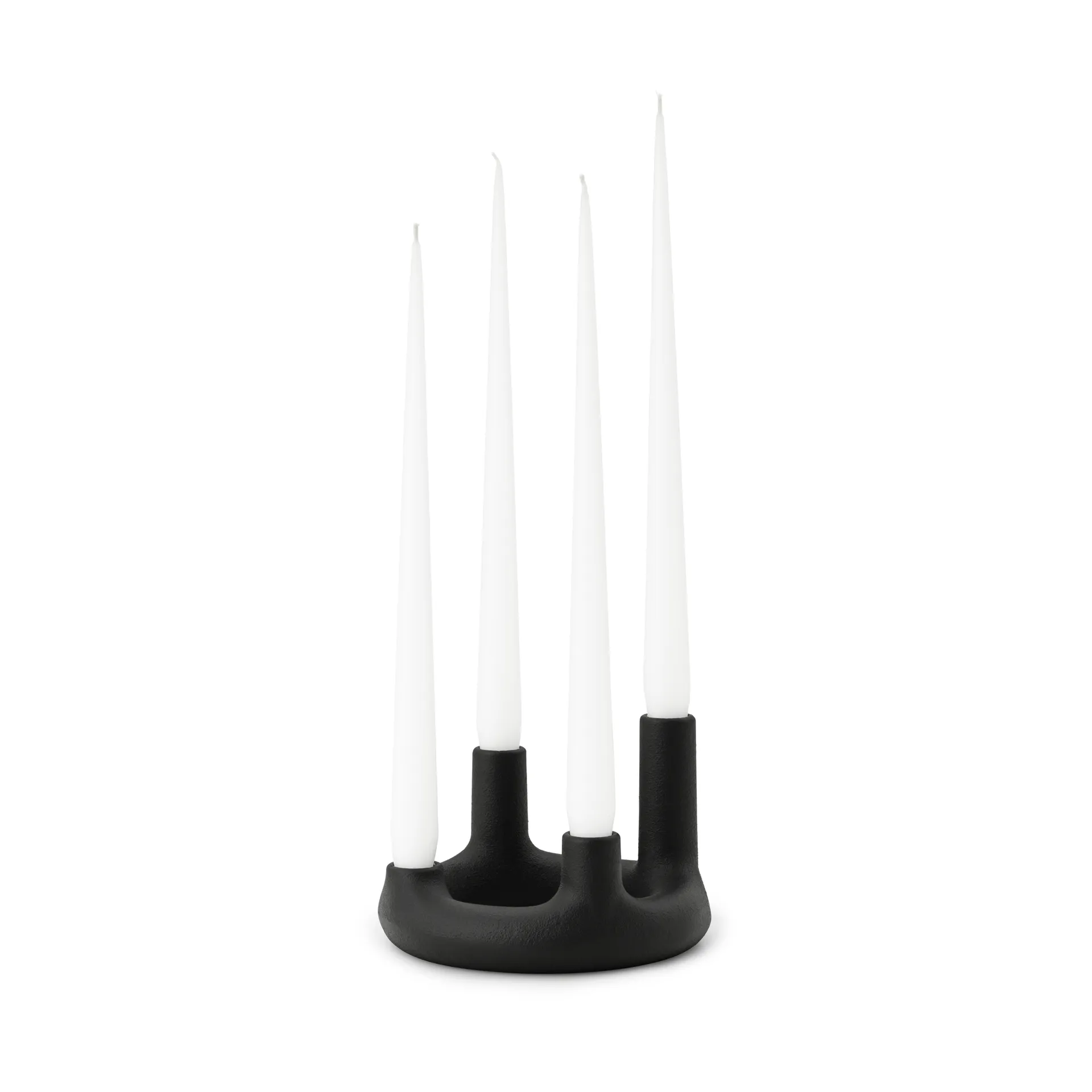 Bougeoir Trin, Noir, Ø17,7x11,8 cm Normann Copenhagen