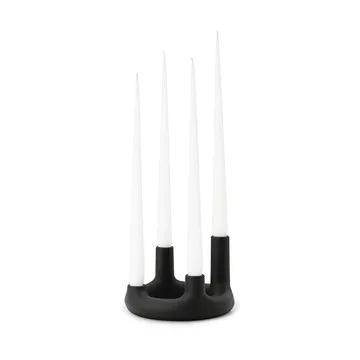 Bougeoir Trin - Noir, Ø17,7x11,8 cm - Normann Copenhagen