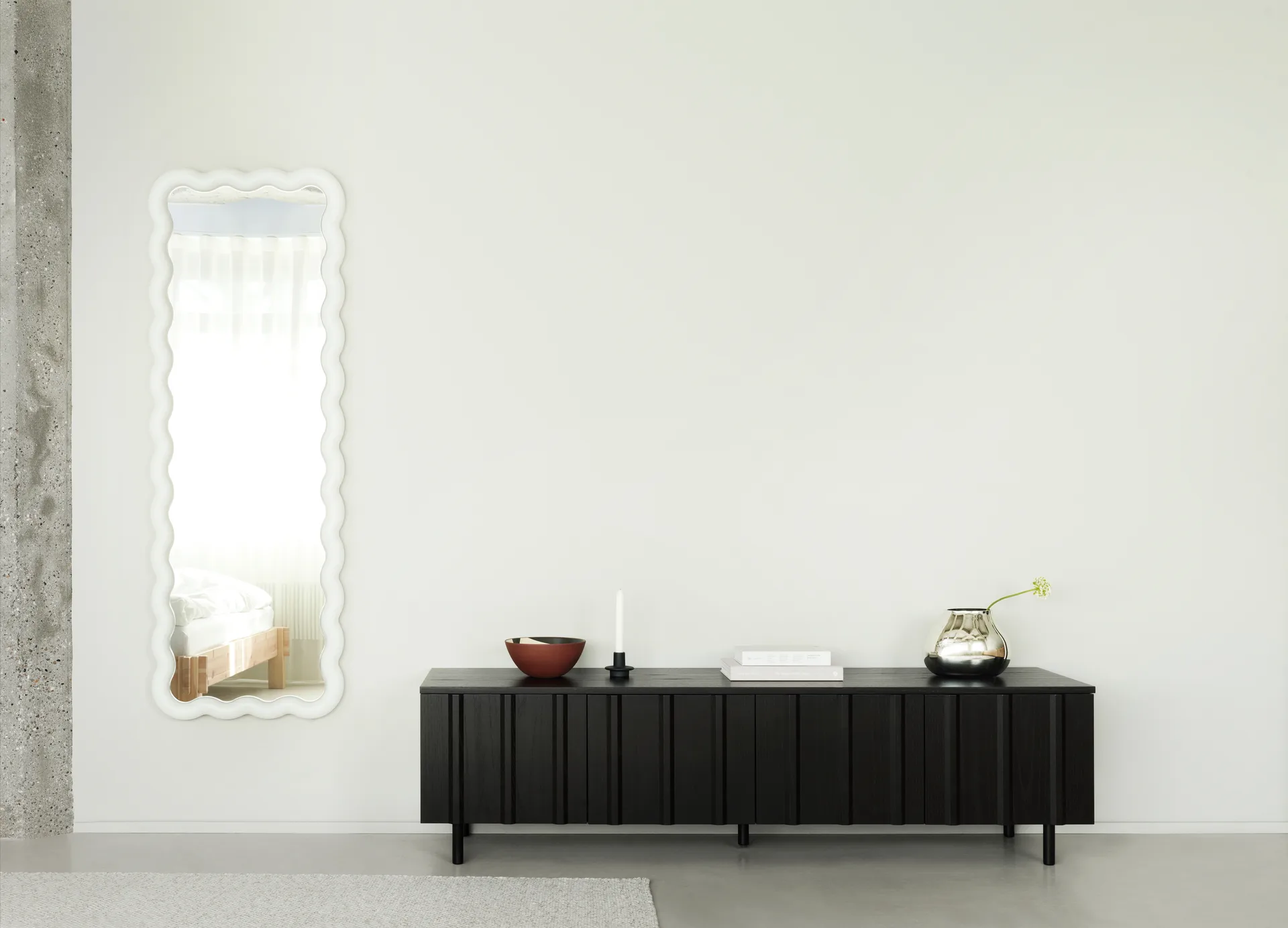Buffet bas Rib, Soft Black Normann Copenhagen