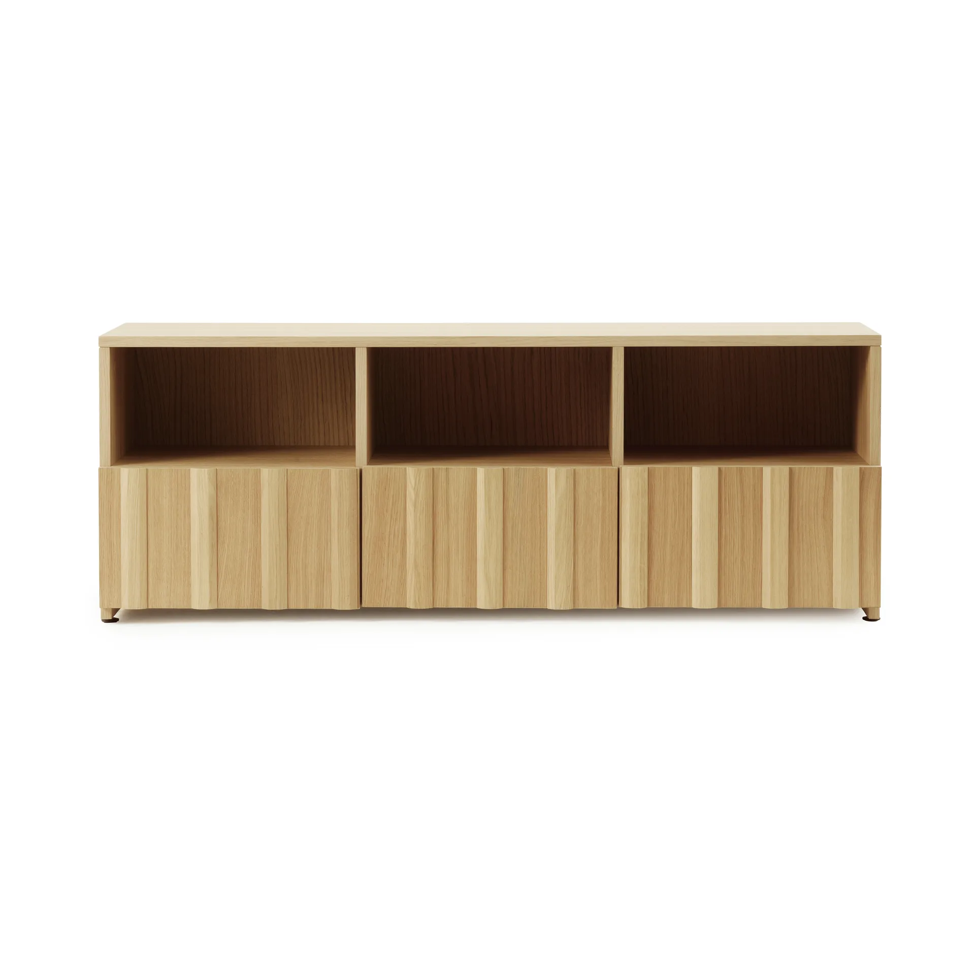 Buffet hybrid Rib, Chêne, 44x120x38 cm Normann Copenhagen