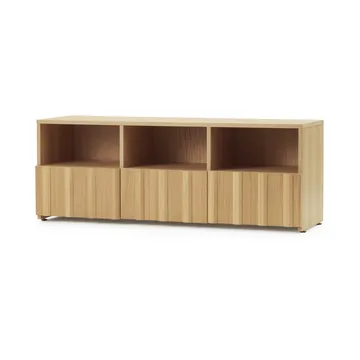 Buffet hybrid Rib - Chêne, 44x120x38 cm - Normann Copenhagen