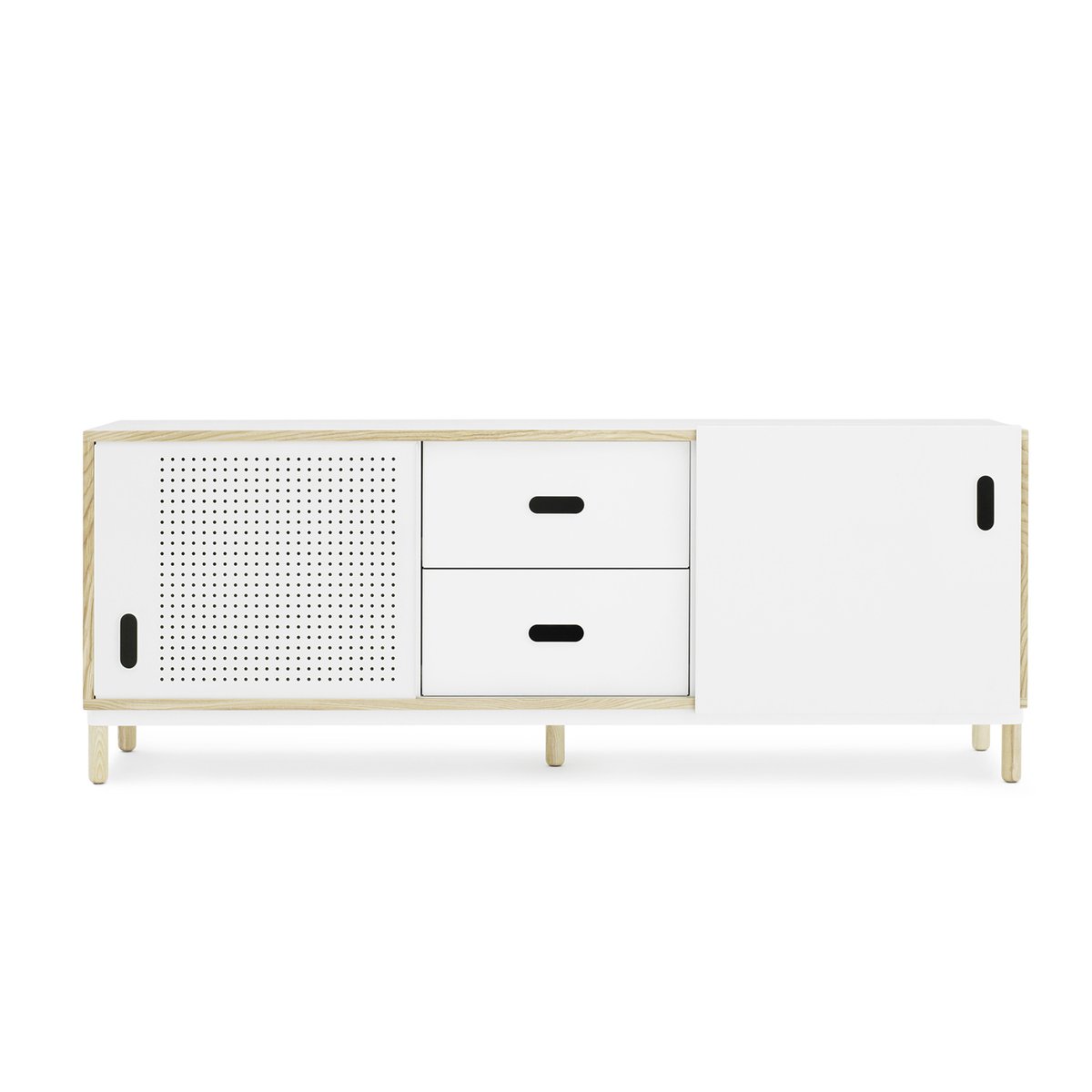Normann Copenhagen Buffet Kabino large Blanc | Design Scandinave | Commodes & buffets | Blanc