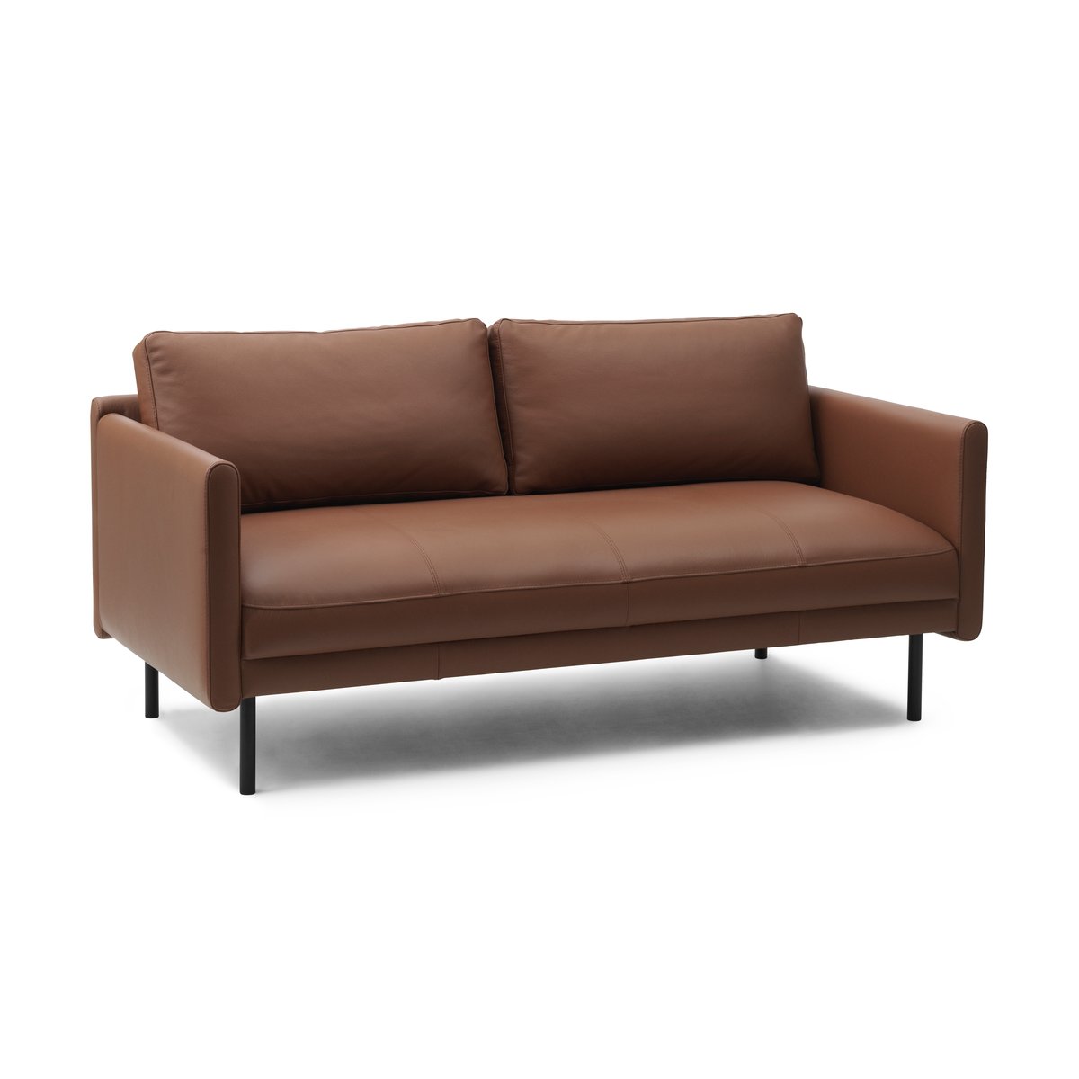 Normann Copenhagen Canapé Rar 2 places Omaha leather cognac