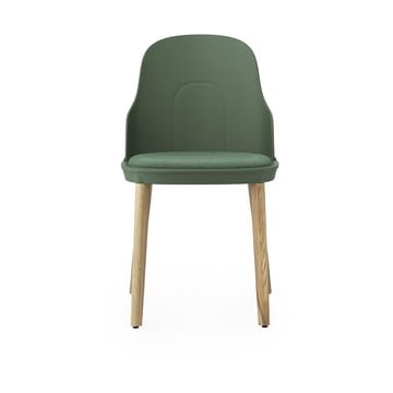 Chaise Allez avec coussin et pieds en chêne - Park Green - Normann Copenhagen