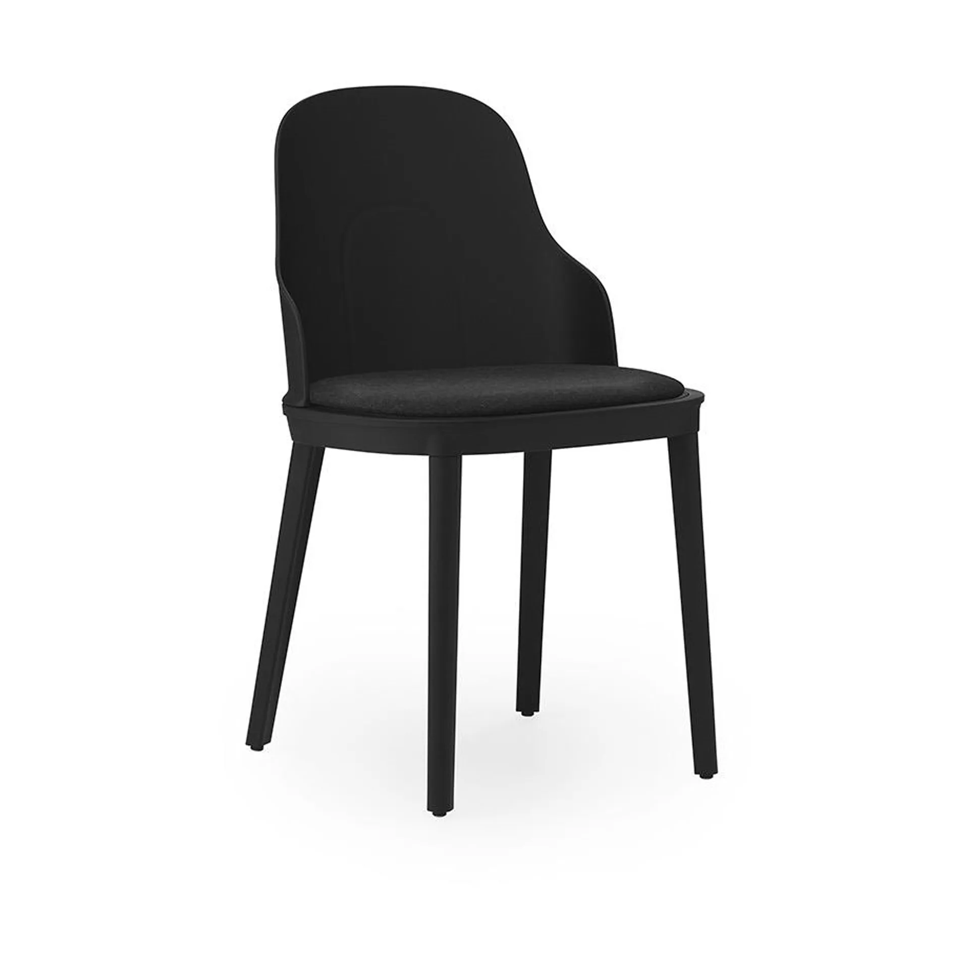 Chaise Allez avec coussin, Noir Normann Copenhagen