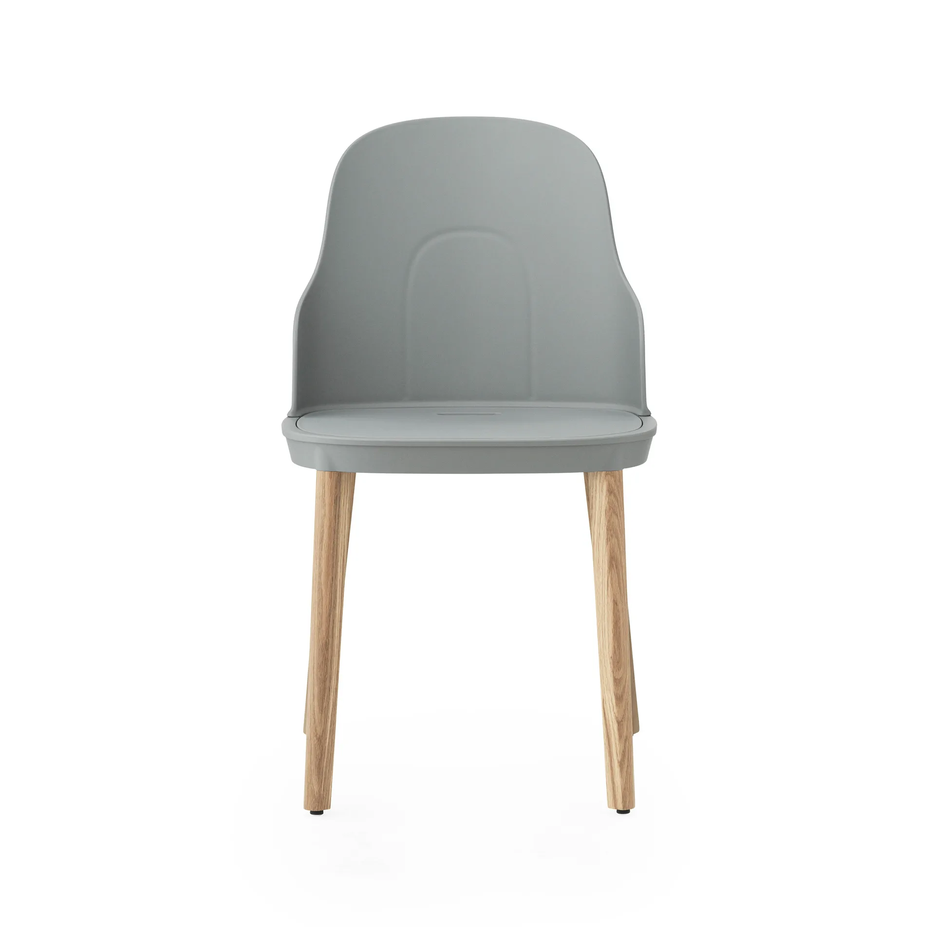 Chaise Allez avec pieds en chêne, Gris-chêne Normann Copenhagen