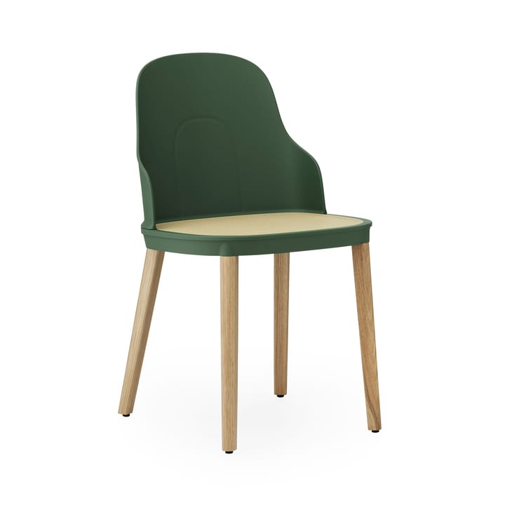 Chaise Allez Molded Wicker - Park green-chêne - Normann Copenhagen