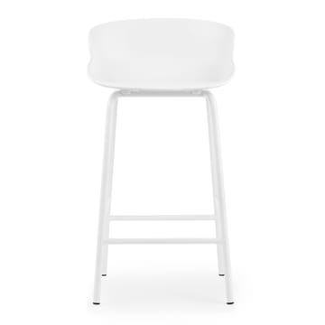 Chaise de bar Hyg pieds en métal 65 cm - Blanc - Normann Copenhagen