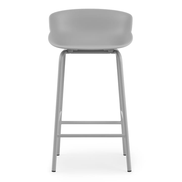 Chaise de bar Hyg pieds en métal 65 cm - Gris - Normann Copenhagen