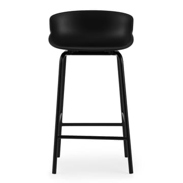 Chaise de bar Hyg pieds en métal 65 cm - Noir - Normann Copenhagen