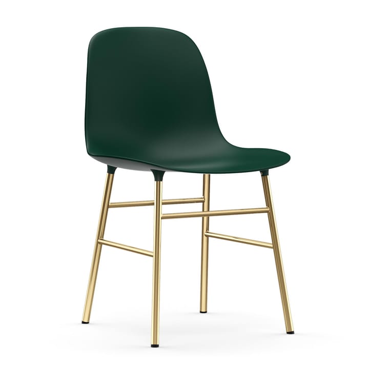 Chaise Form pieds en laiton - Vert - Normann Copenhagen