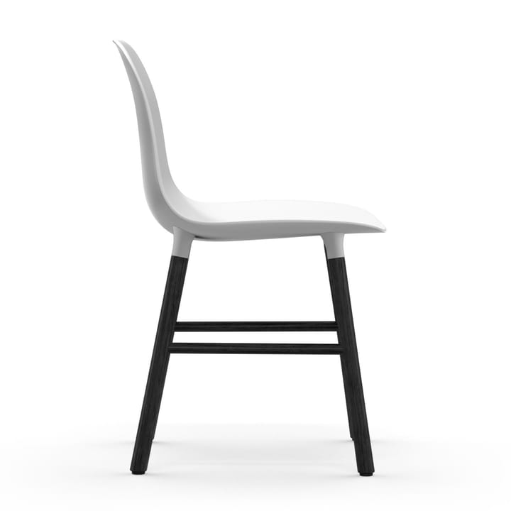 Chaise Form pieds noirs - Blanc - Normann Copenhagen