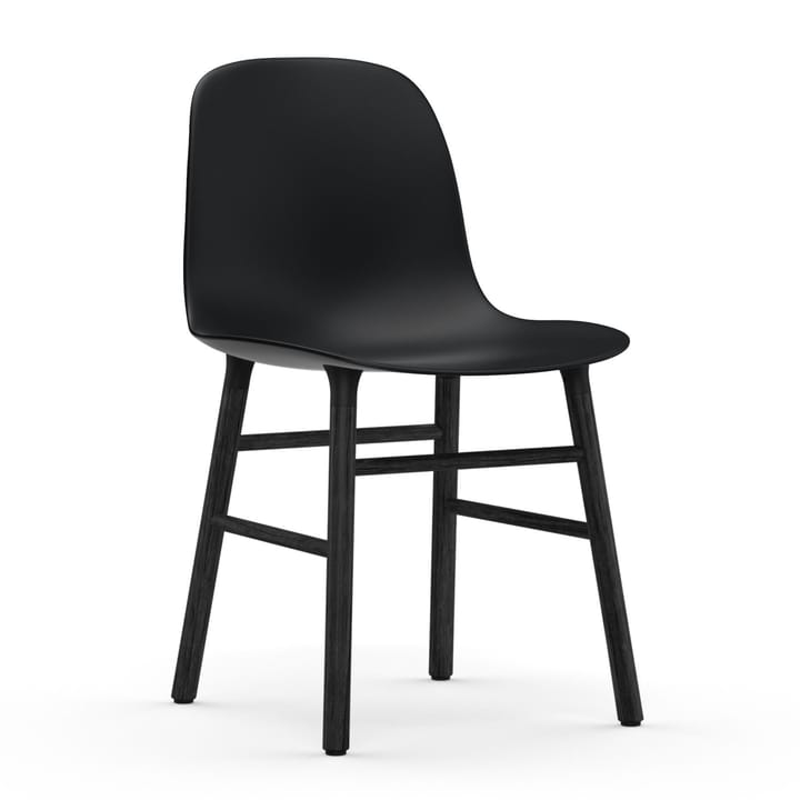 Chaise Form pieds noirs - Noir - Normann Copenhagen