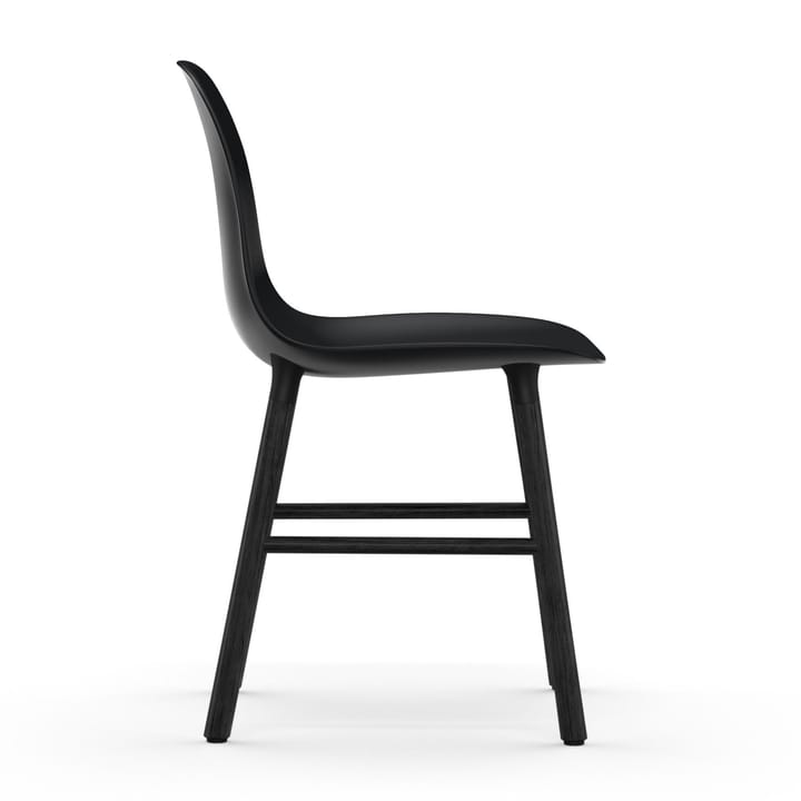 Chaise Form pieds noirs - Noir - Normann Copenhagen